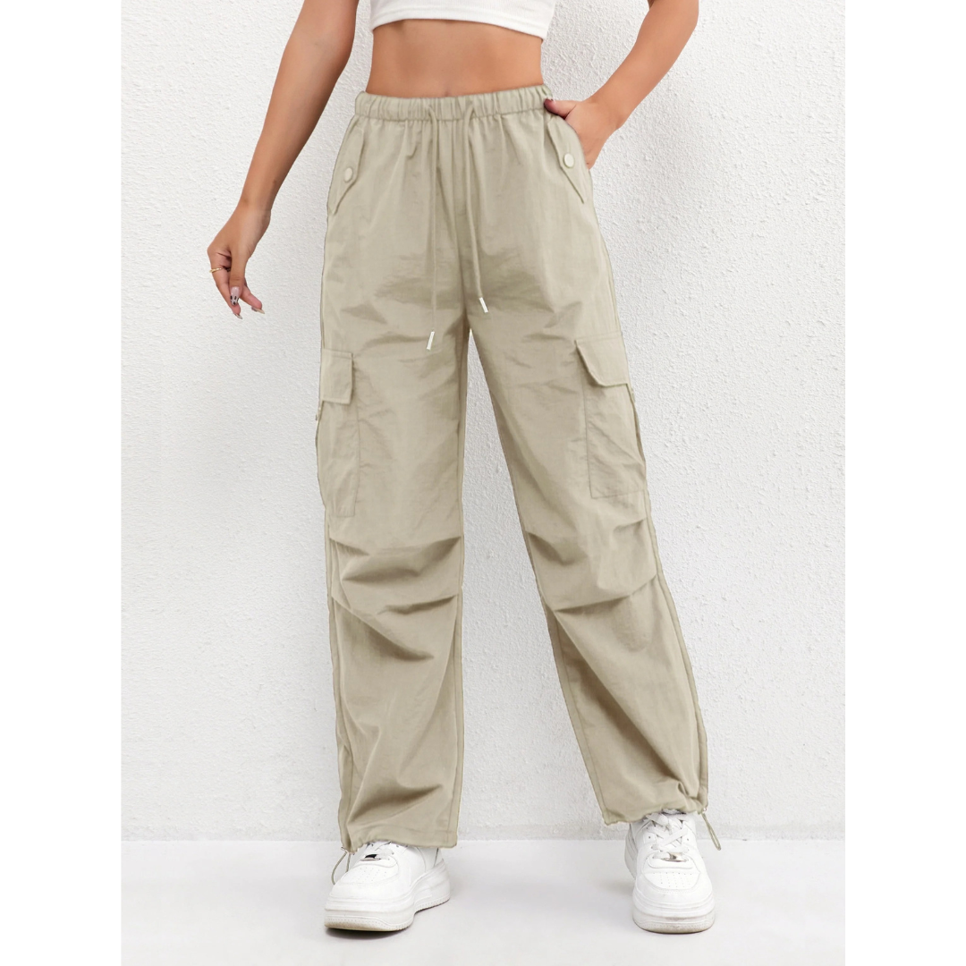 Denisa | Damen Cargohose Sommer Bequem Stilvoll