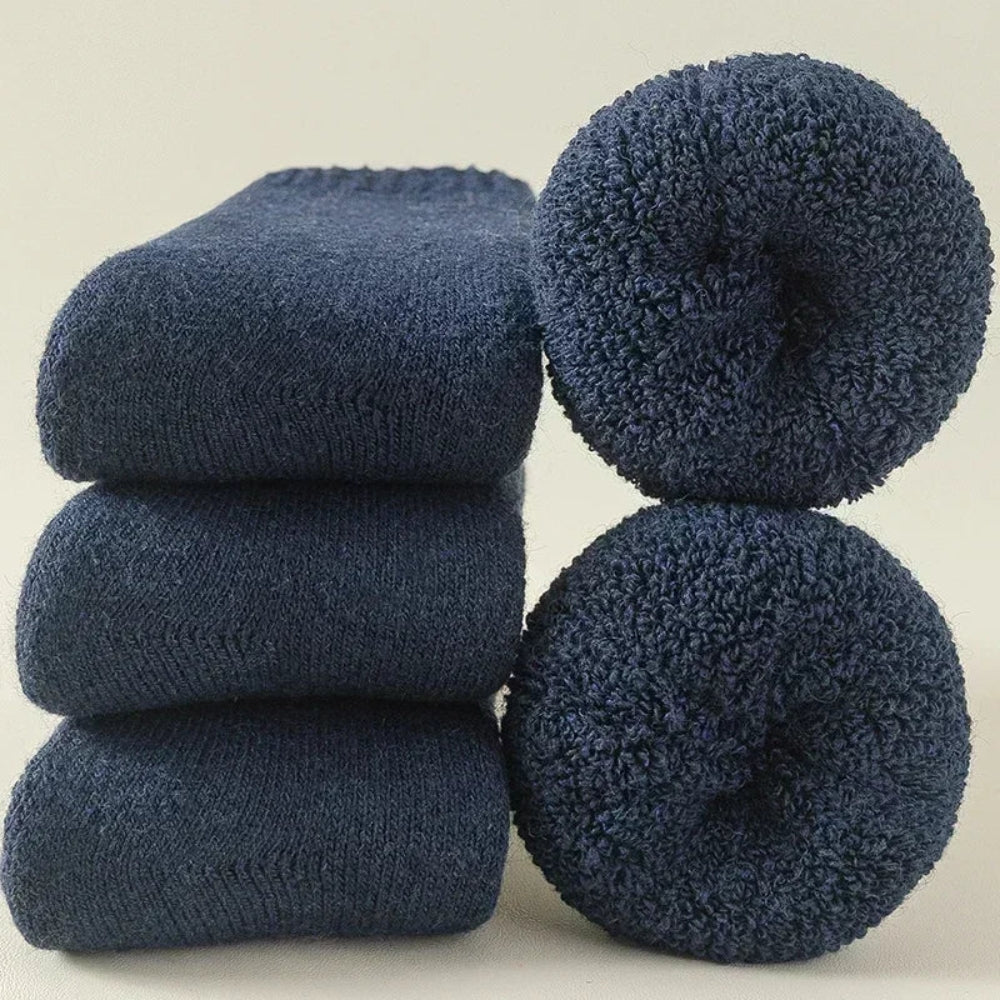 Dicke Wintersocken für Frauen - Atmungsaktives Thermal 3-Paar-Set