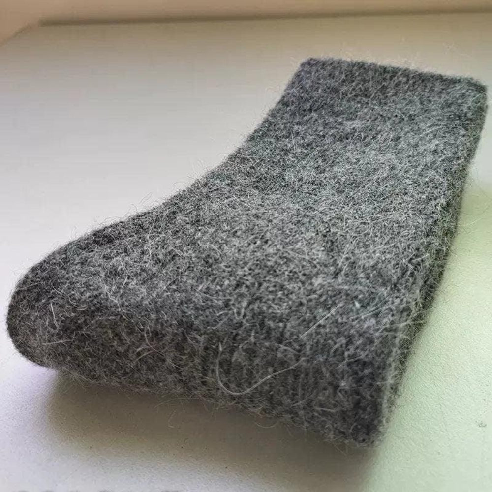 Dicke Wintersocken - klassisches, einfarbiges Muster für kaltes Wetter