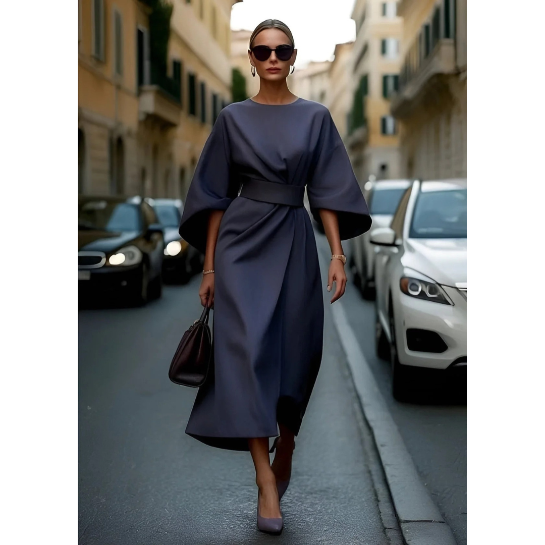 Elira | Damen Bequemes Sommerkleid Maxi
