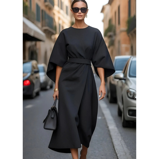 Elira | Damen Bequemes Sommerkleid Maxi