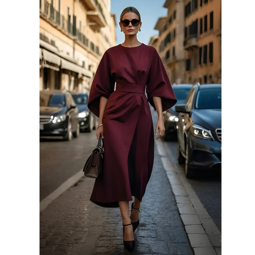 Elira | Damen Bequemes Sommerkleid Maxi