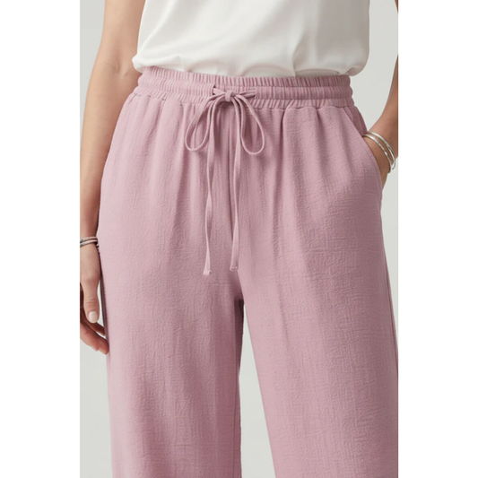 Enna | Damen Palazzo Hose Mit Kordelzug Für Freizeit