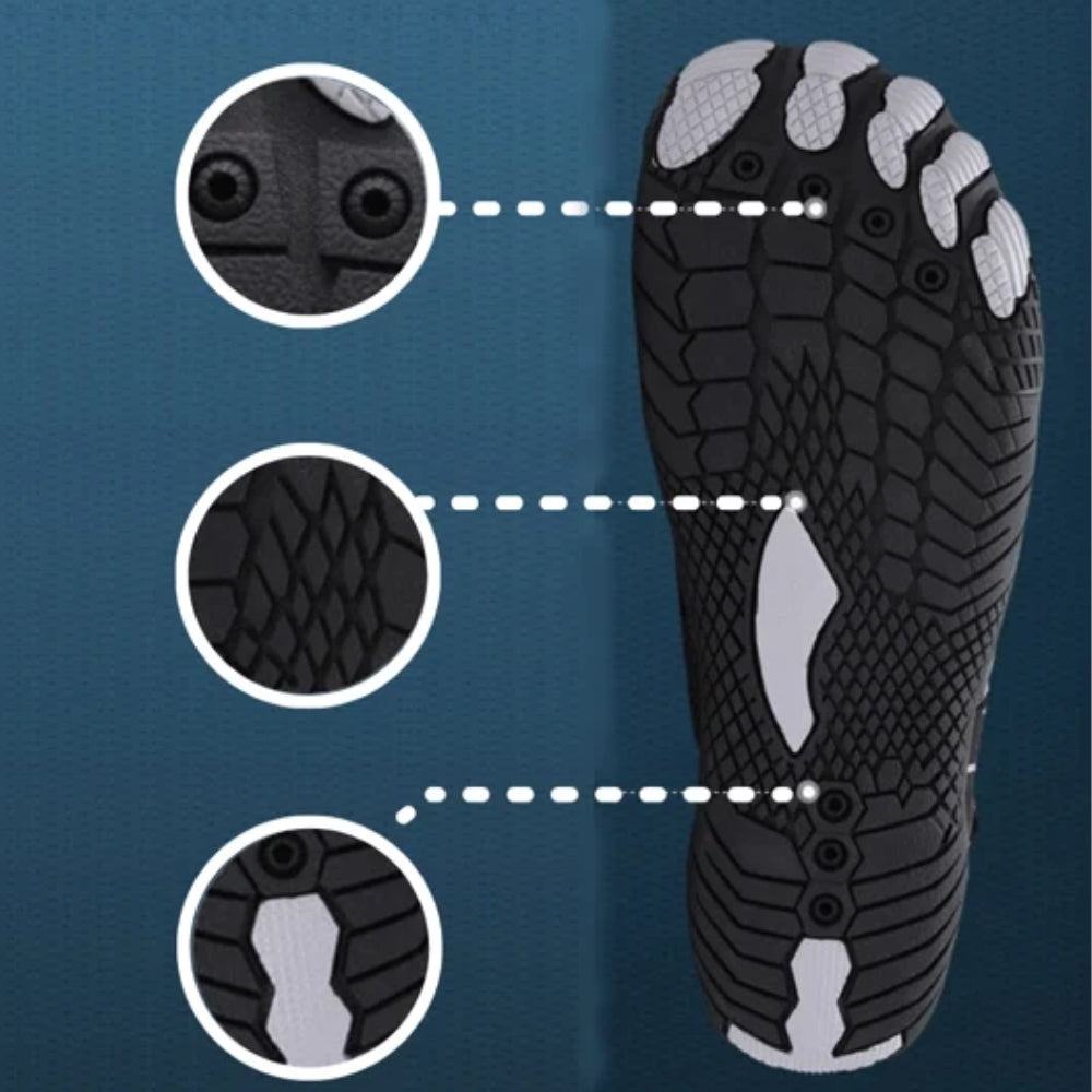 Ergonomische Barfußschuhe – Rutschfeste Unisex-Strandschuhe