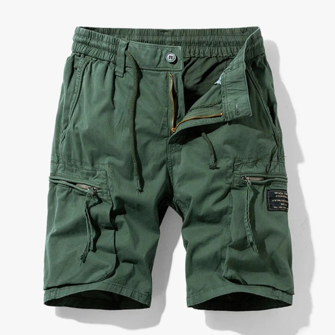 Fabian | Herren Cargo Shorts Mit Kordelzug Und Taschen Für Sommer