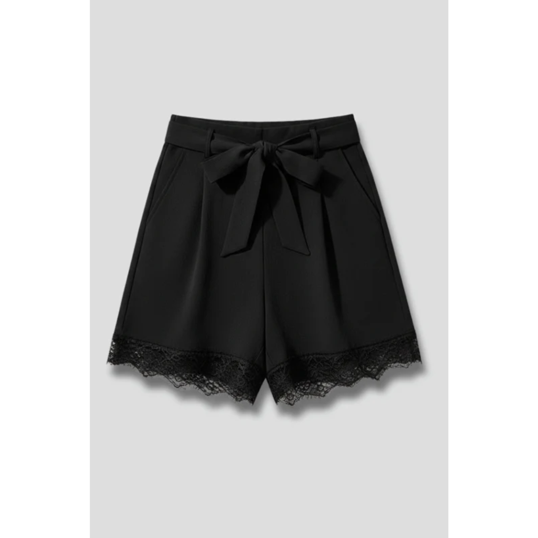 Fenna | Damen Shorts Mit Bund Zum Binden Für Alltag