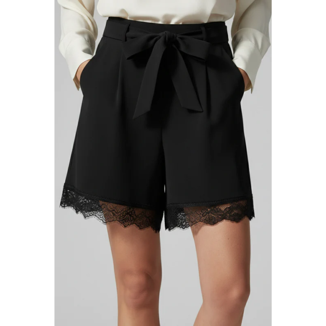 Fenna | Damen Shorts Mit Bund Zum Binden Für Alltag