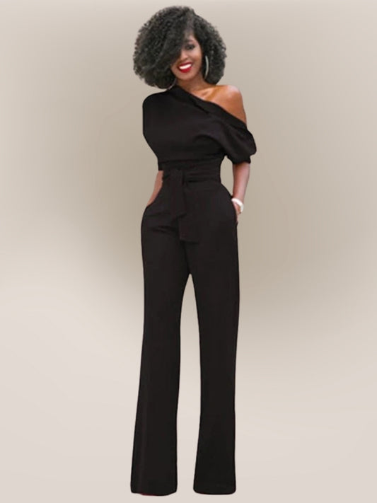 Figurbetonter Damen-Overall – Moderner Einteiler für Alltag und Freizeit