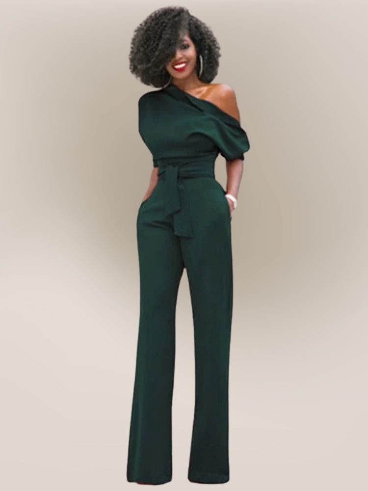 Figurbetonter Damen-Overall – Moderner Einteiler für Alltag und Freizeit