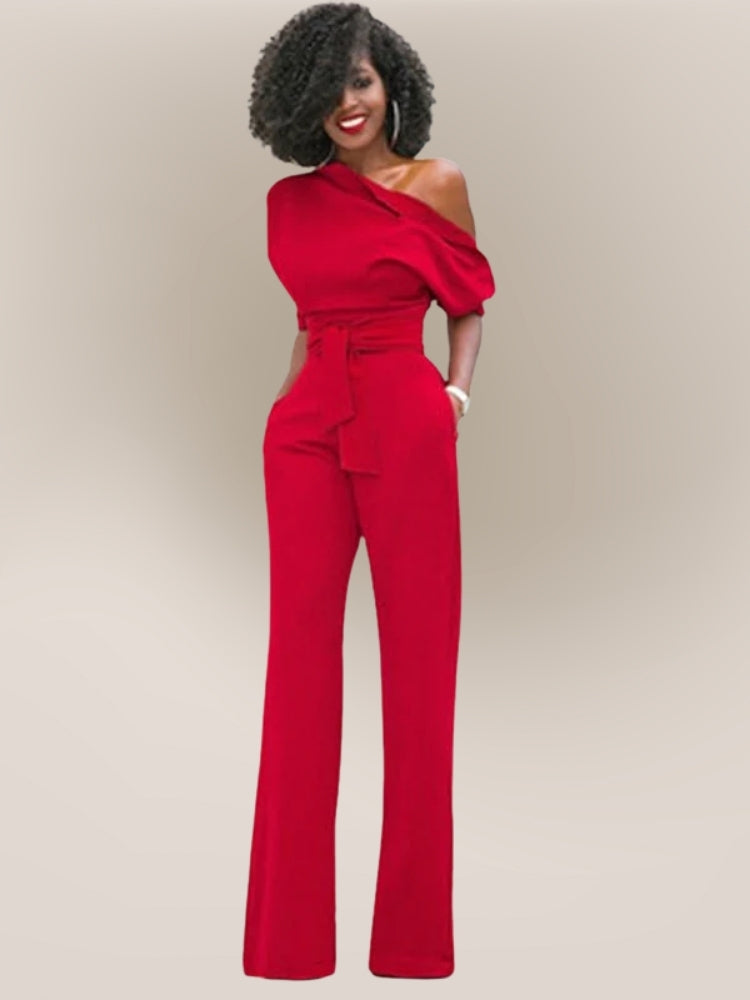 Figurbetonter Damen-Overall – Moderner Einteiler für Alltag und Freizeit