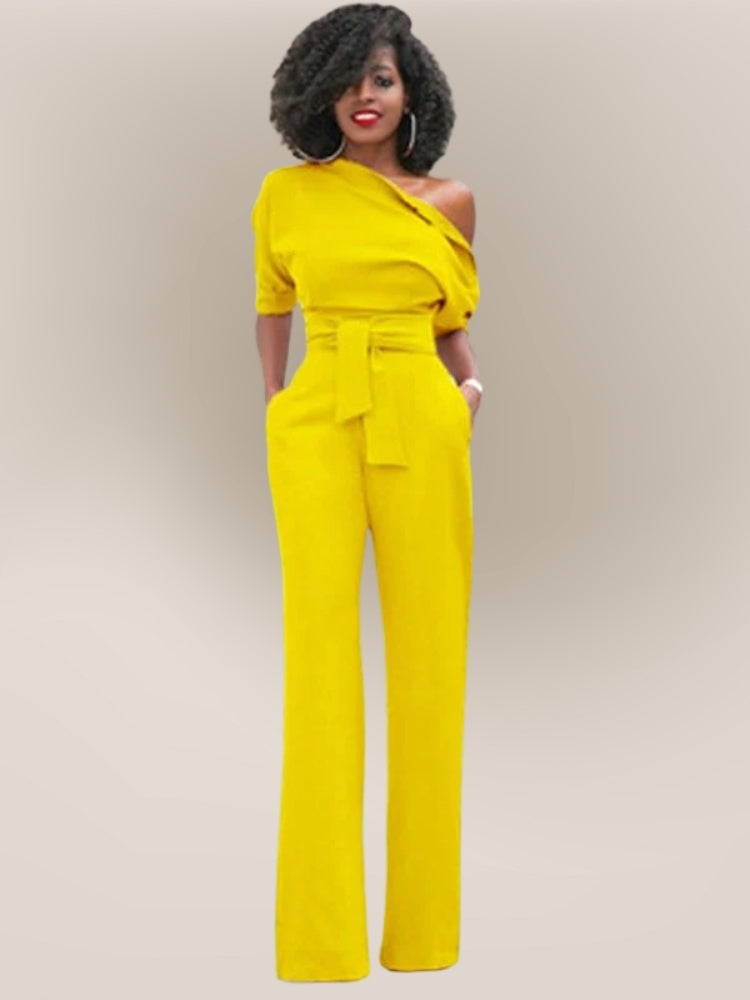 Figurbetonter Damen-Overall – Moderner Einteiler für Alltag und Freizeit