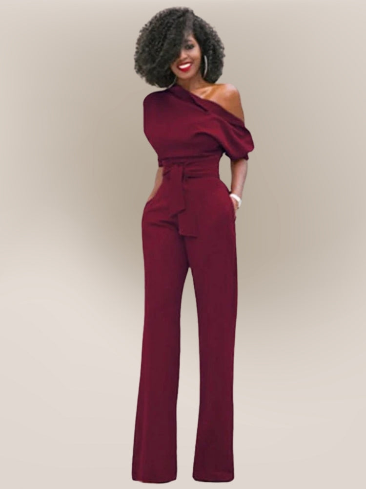 Figurbetonter Damen-Overall – Moderner Einteiler für Alltag und Freizeit