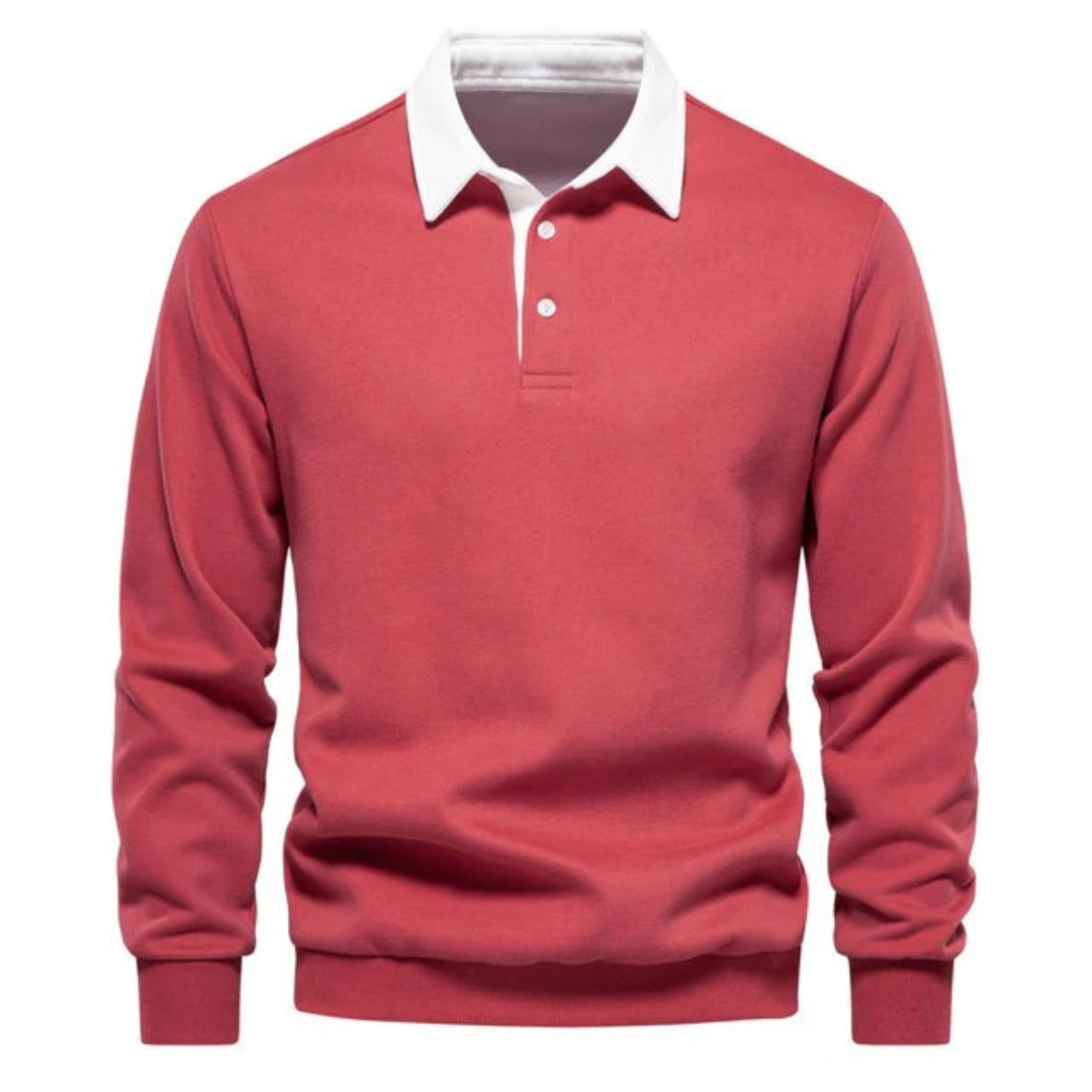 Finn | Herren Langarm Poloshirt