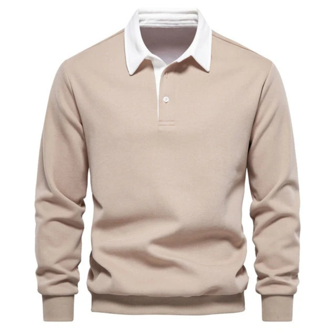 Finn | Herren Langarm Poloshirt