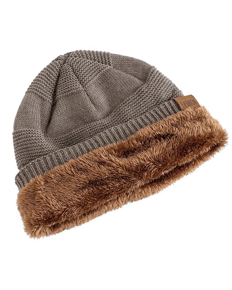 Fleece gefütterte Beanie – weiche Wintermütze für Damen