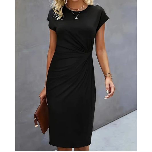 Formelle Abendkleid – Zeitloses Midikleid für Damen