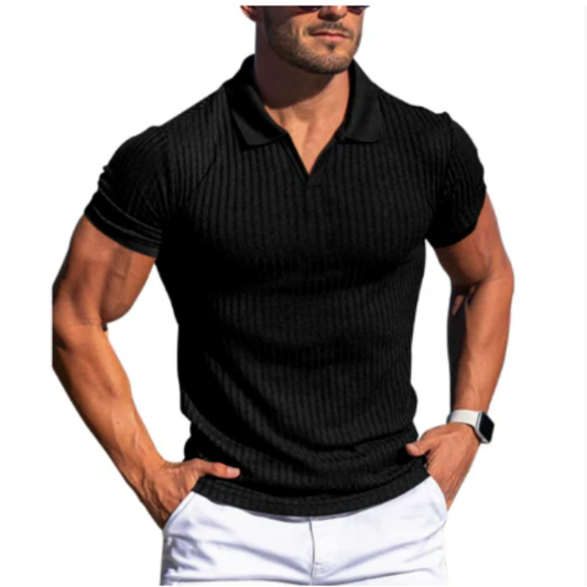 Fynn | Herren Poloshirt Mit Struktur Für Alltag