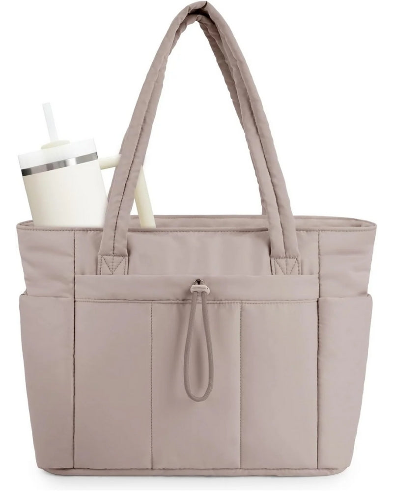 Gepolsterte Puffer-Tasche – Schultertasche für Reise, Arbeit & Fitness