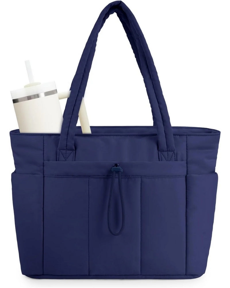 Gepolsterte Puffer-Tasche – Schultertasche für Reise, Arbeit & Fitness