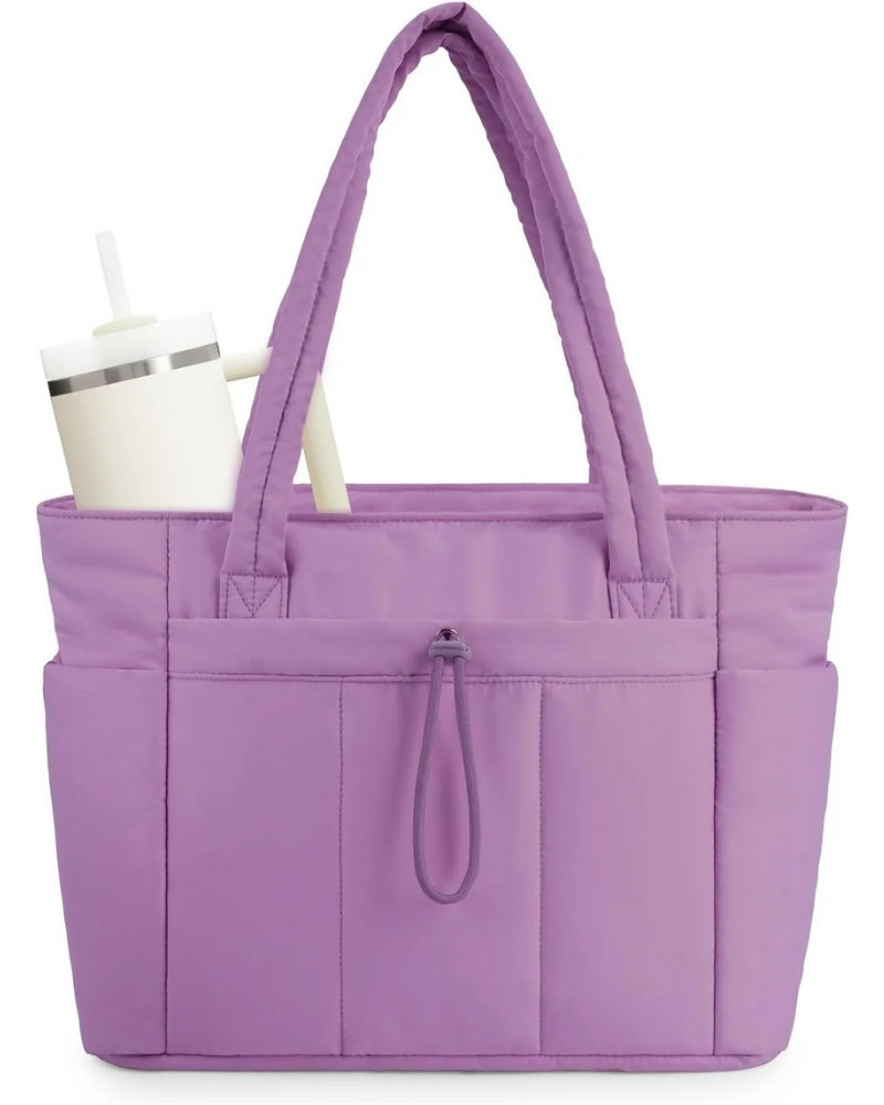 Gepolsterte Puffer-Tasche – Schultertasche für Reise, Arbeit & Fitness