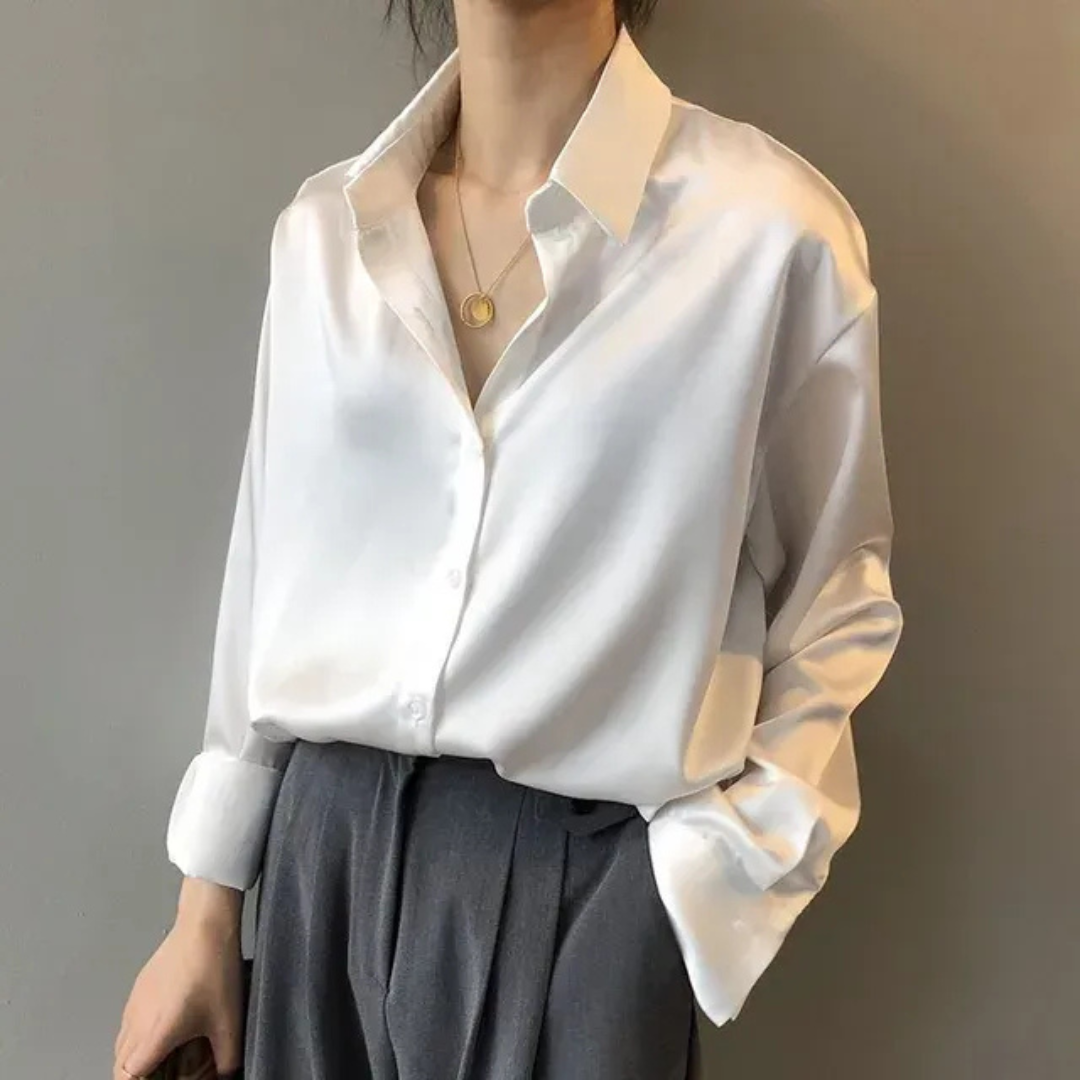 Gerda | Damen Klassische Bluse