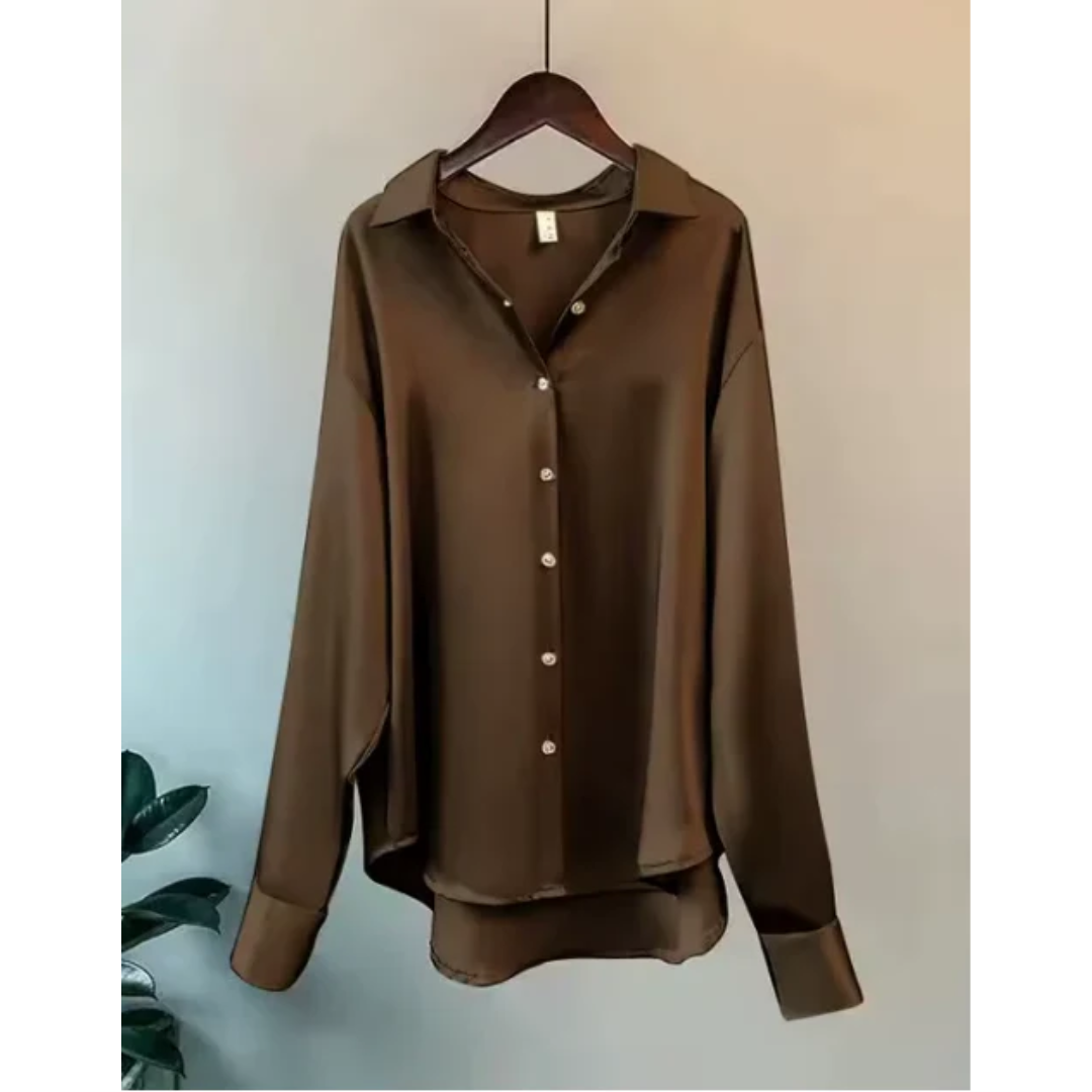 Gerda | Damen Klassische Bluse