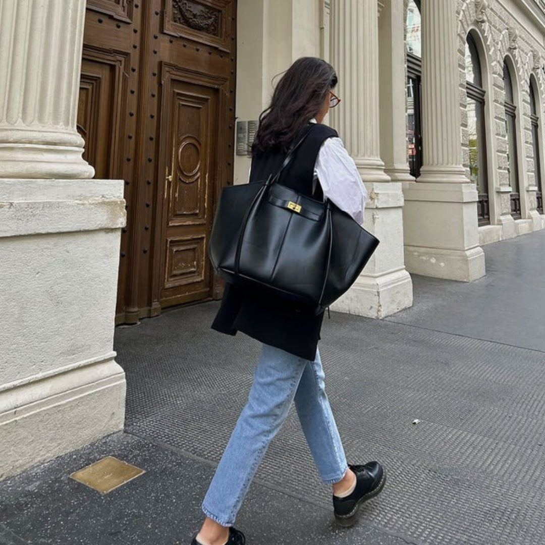 Große Umhängetasche – Damen Elegante und geräumige Tasche