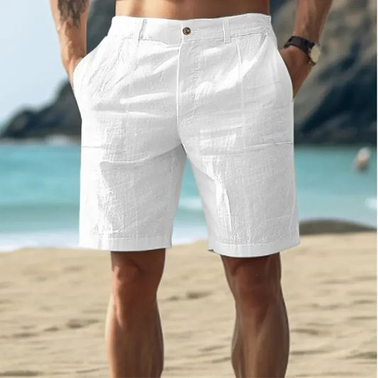 Günther | Herren Leinen Shorts Für Sommer