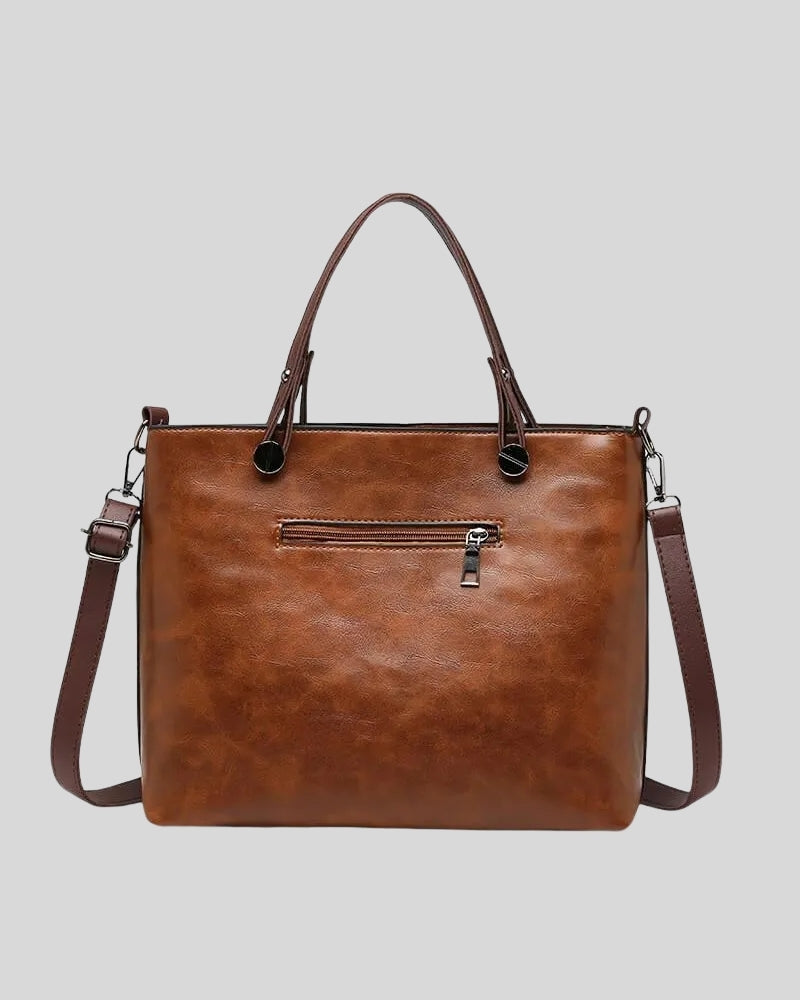 Handtasche – Multi-Pocket-Design mit abnehmbarem Riemen