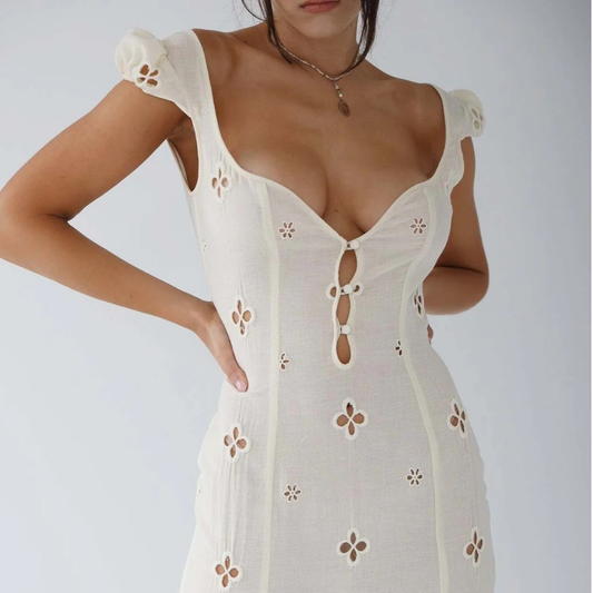 Heike | Damen Midi Kleid Für Hochzeitsgast Elegant
