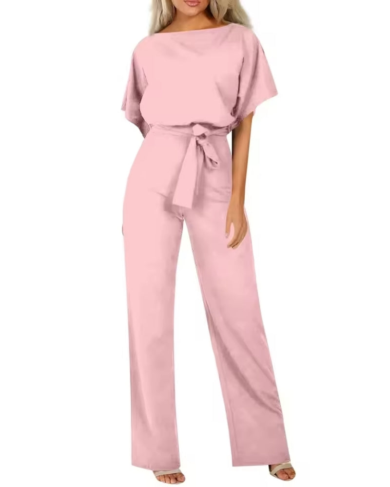 Hoch taillierter Overall für Damen – Bequeme Passform mit hohem Bund