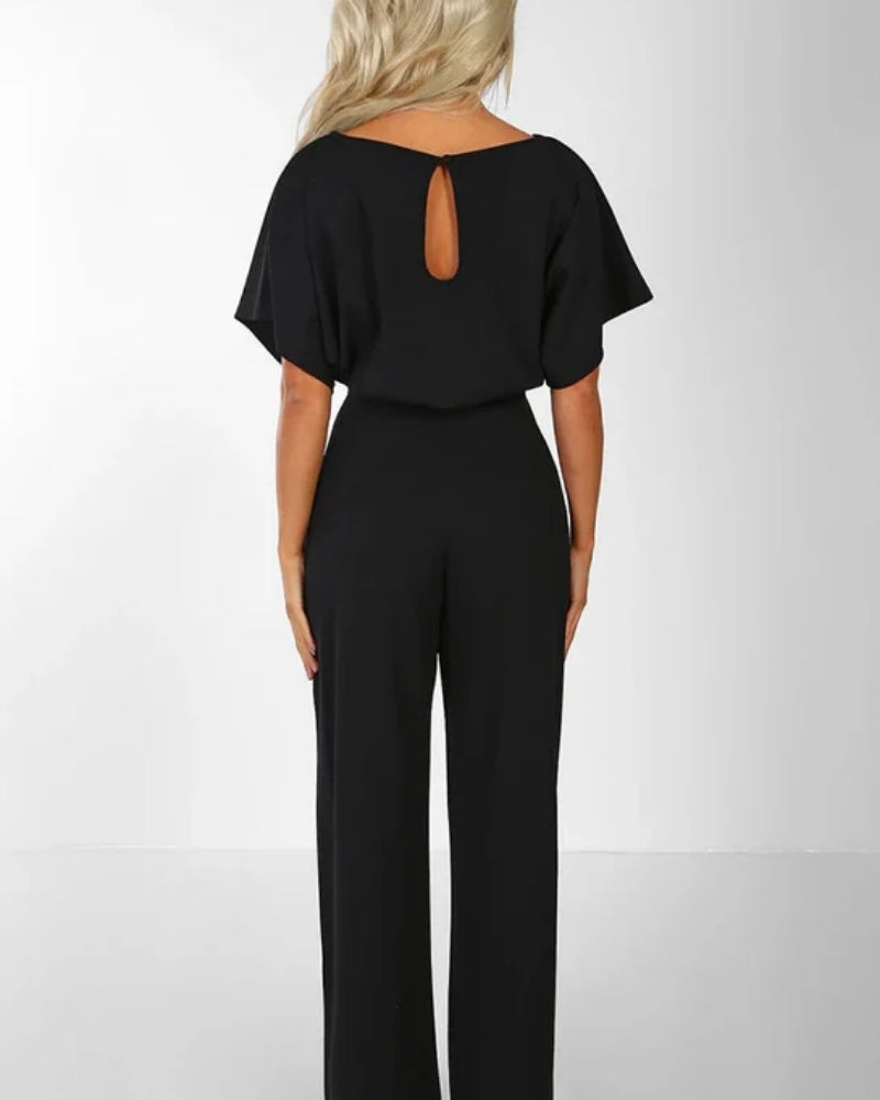 Hoch taillierter Overall für Damen – Bequeme Passform mit hohem Bund