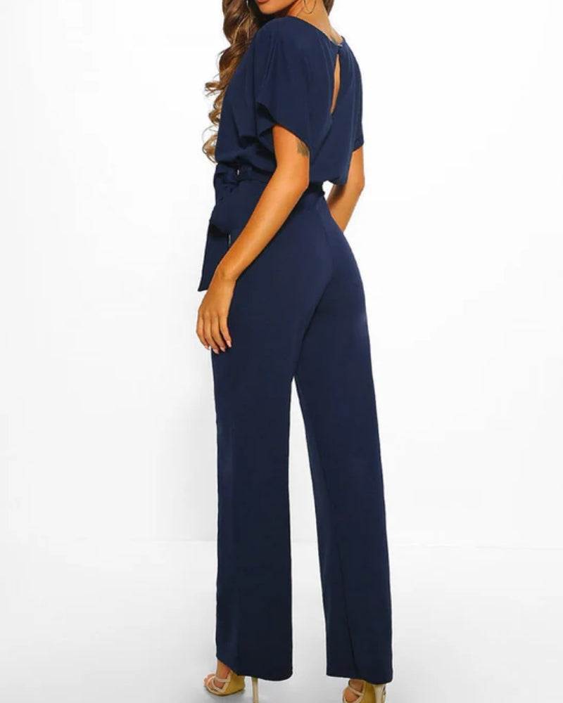 Hoch taillierter Overall für Damen – Bequeme Passform mit hohem Bund