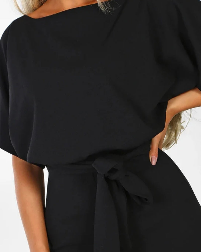 Hoch taillierter Overall für Damen – Bequeme Passform mit hohem Bund