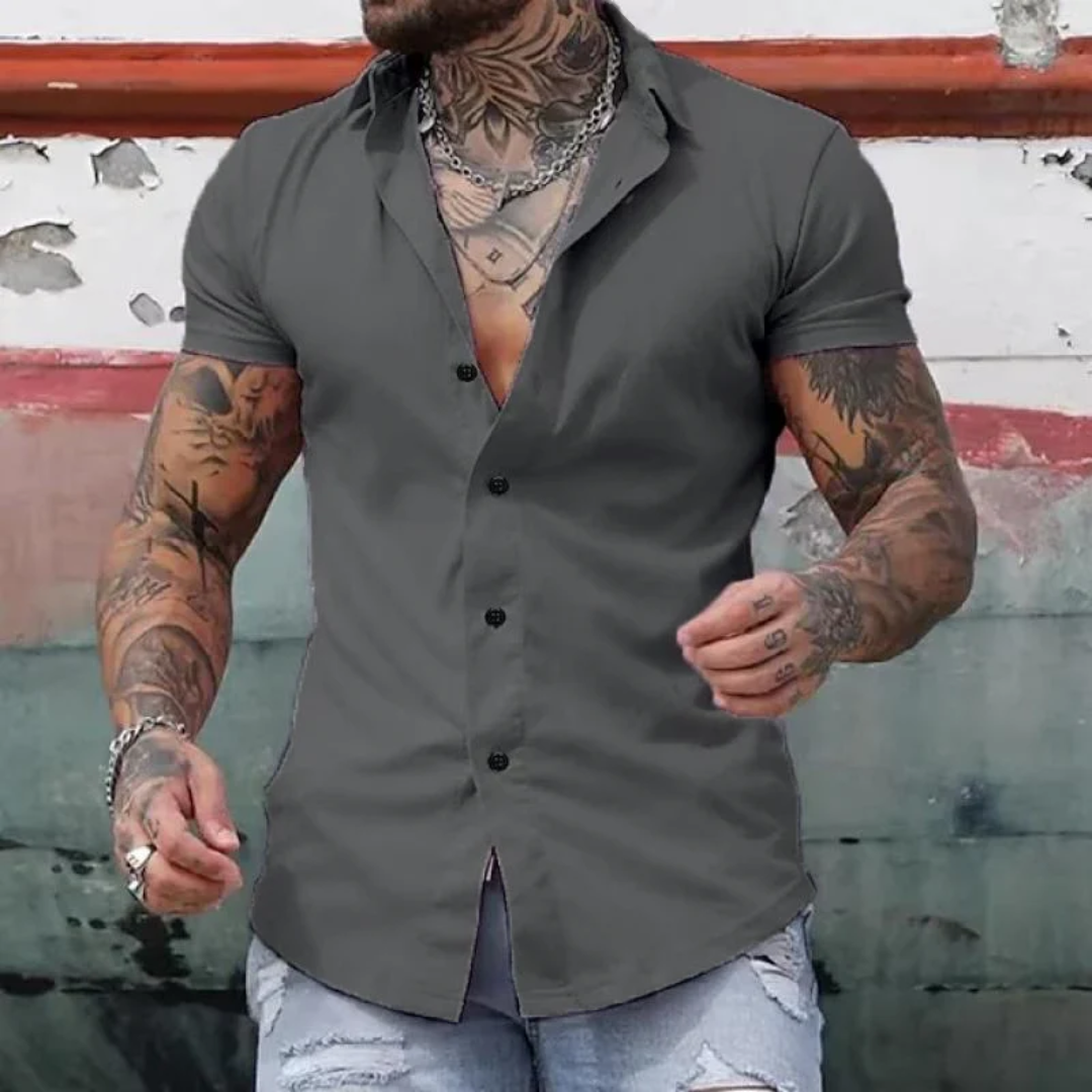 Holm | Herren Hemd Für Alltag Minimalistisch