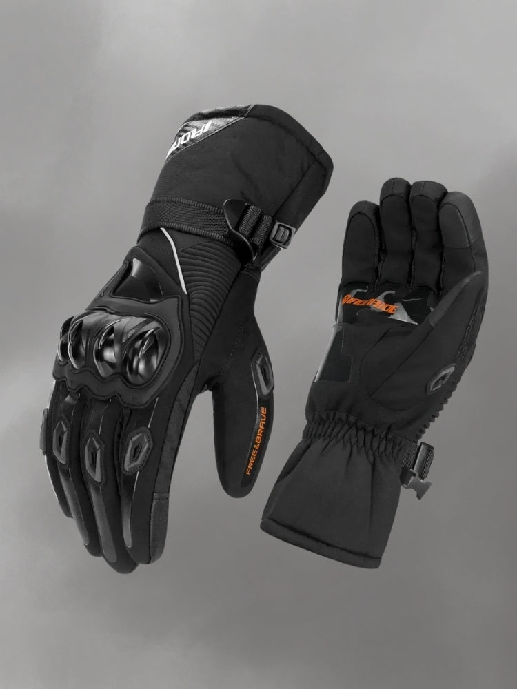 Isolierte Reithandschuhe - 3-Lagen-Griffhandschuhe für kaltes Wetter