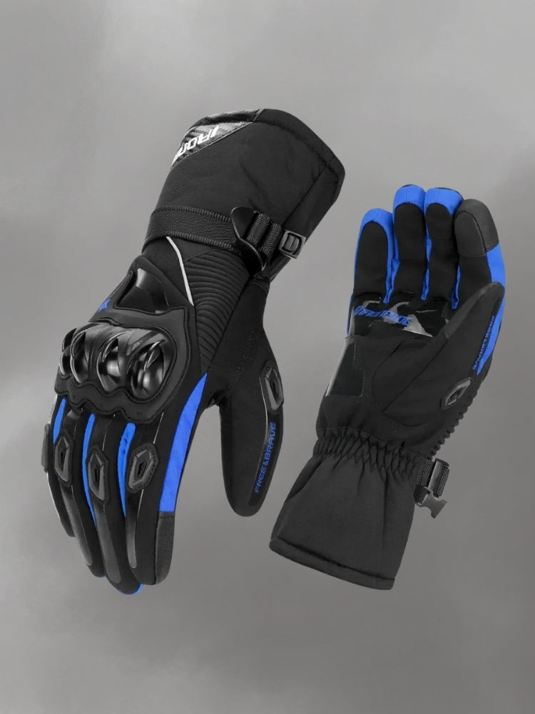 Isolierte Reithandschuhe - 3-Lagen-Griffhandschuhe für kaltes Wetter