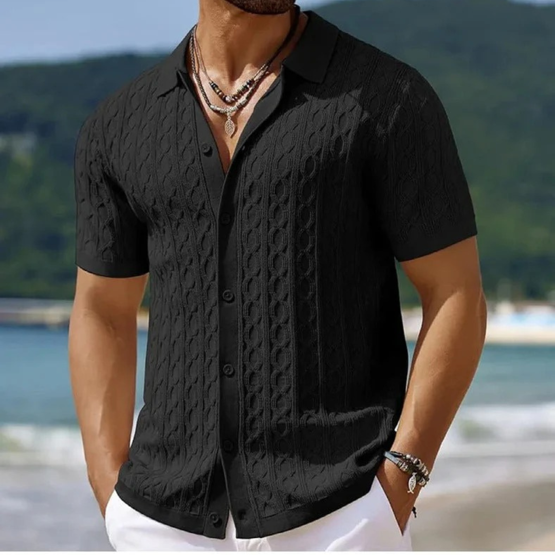 Jannik | Herren Poloshirt Mit Struktur Für Sommer