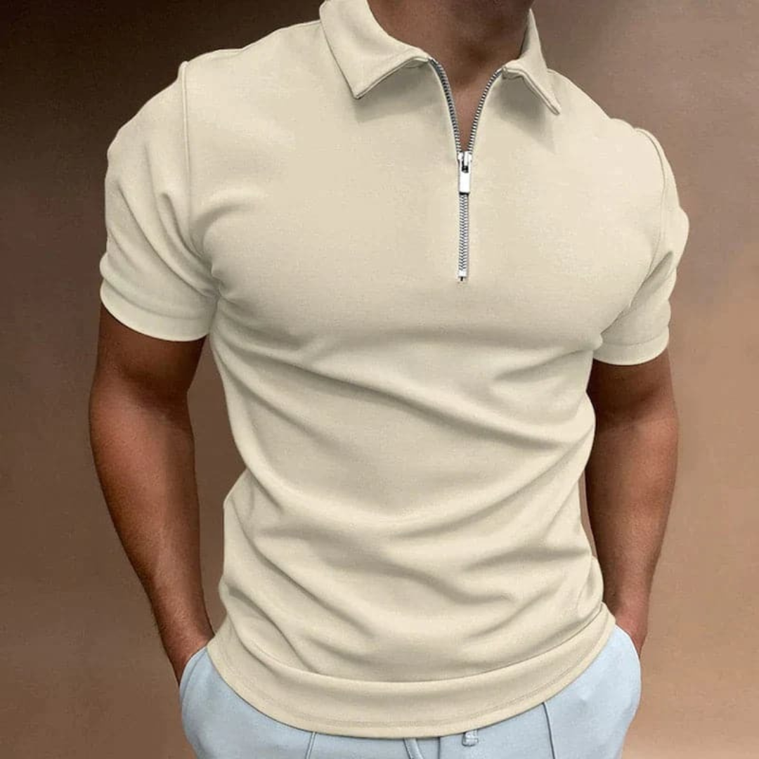 Jaro | Herren Poloshirt Reißverschluss Für Alltag