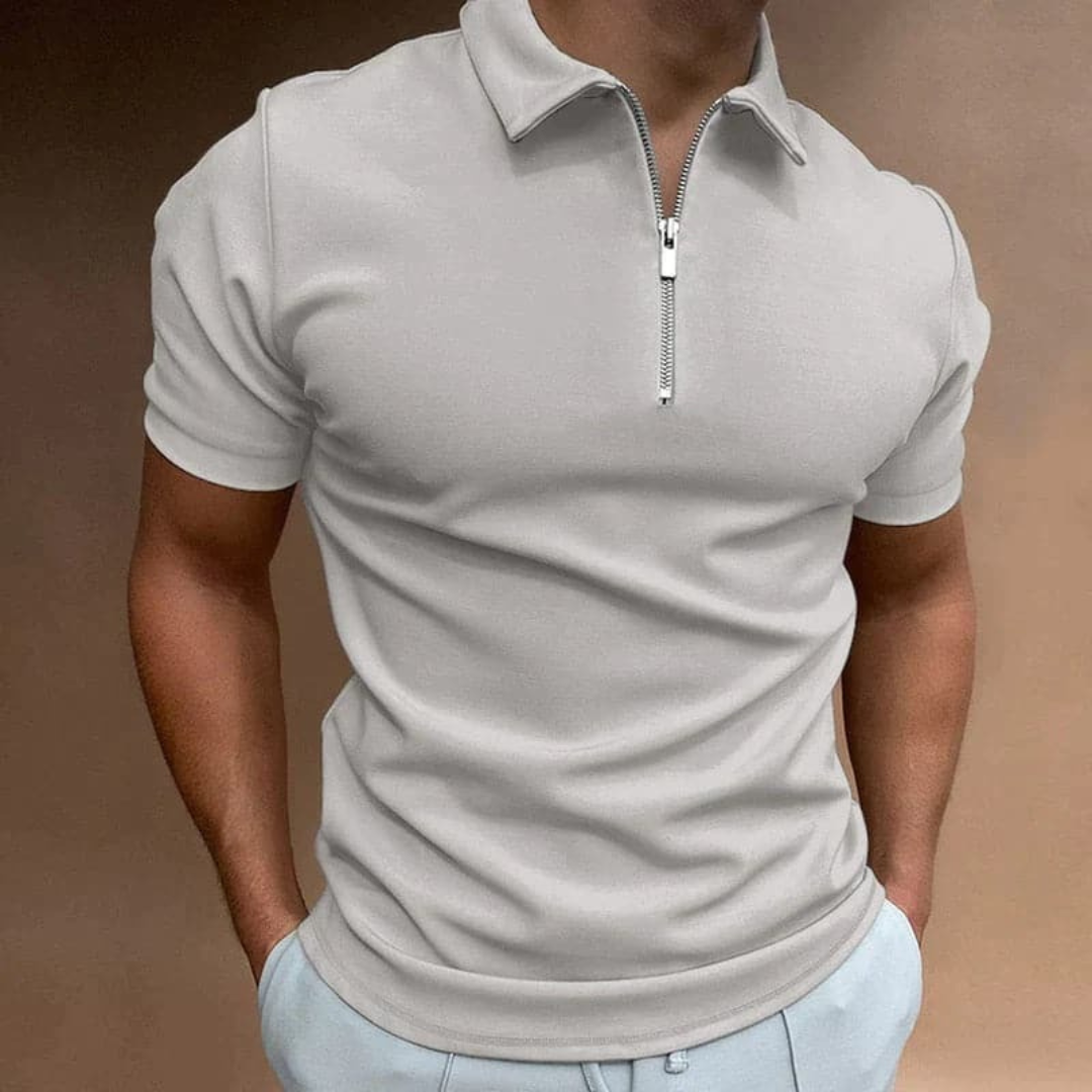 Jaro | Herren Poloshirt Reißverschluss Für Alltag