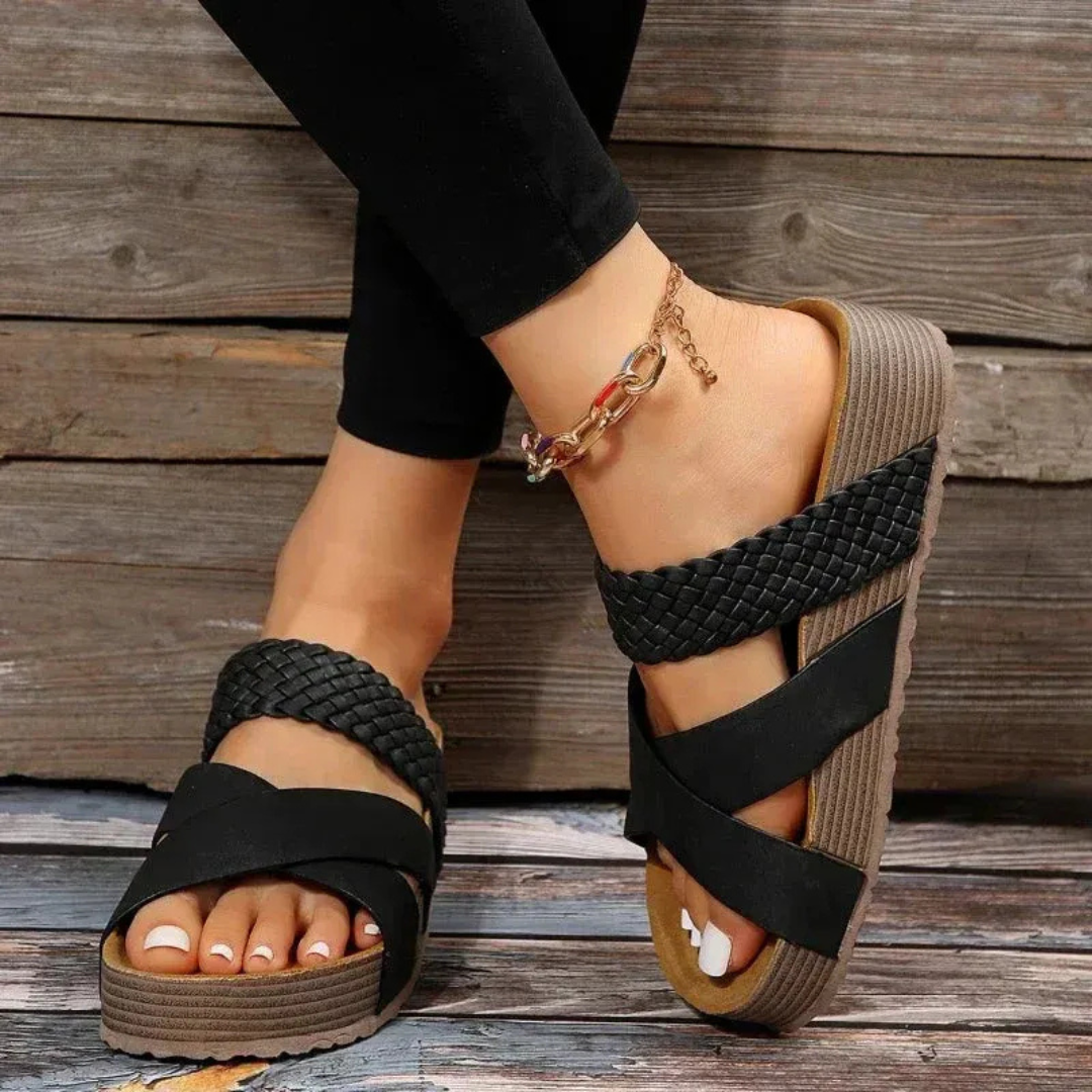 Jasmin | Damen Sandalen mit stabiler Sohle