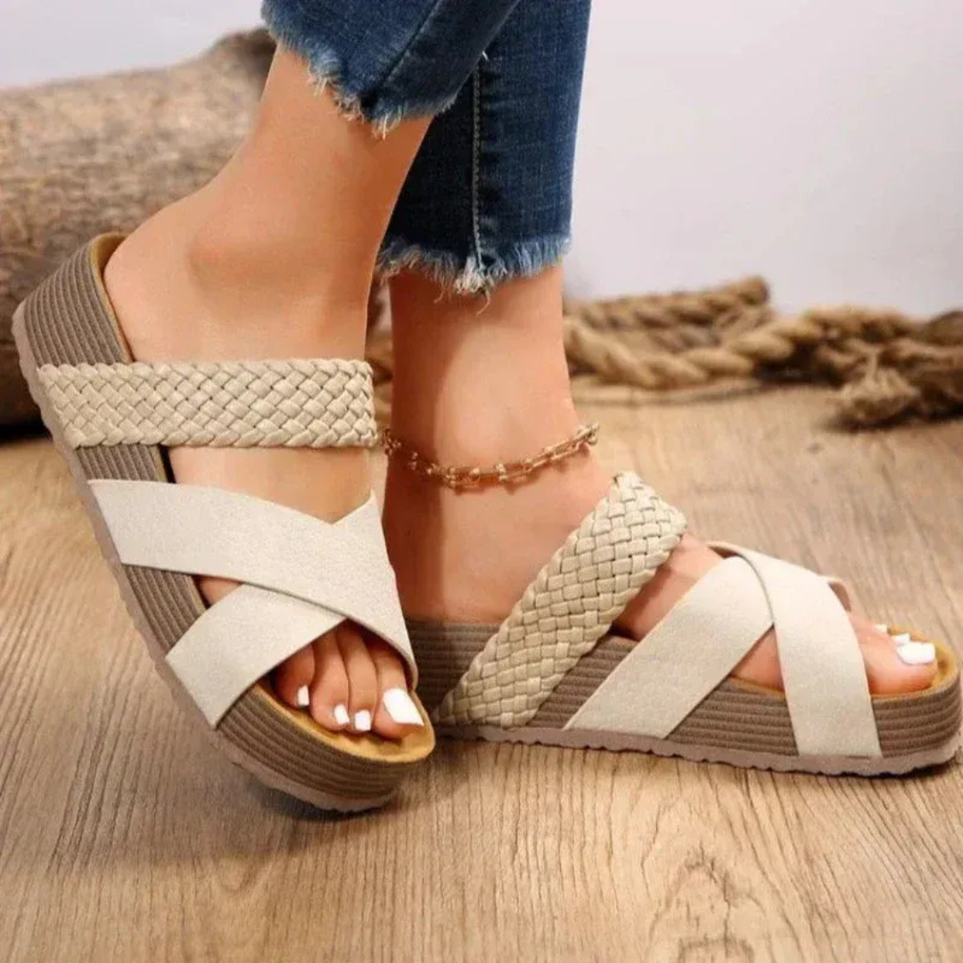Jasmin | Damen Sandalen mit stabiler Sohle