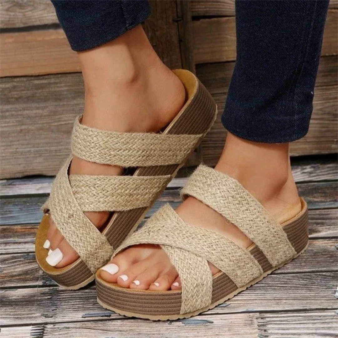 Jasmin | Damen Sandalen mit stabiler Sohle