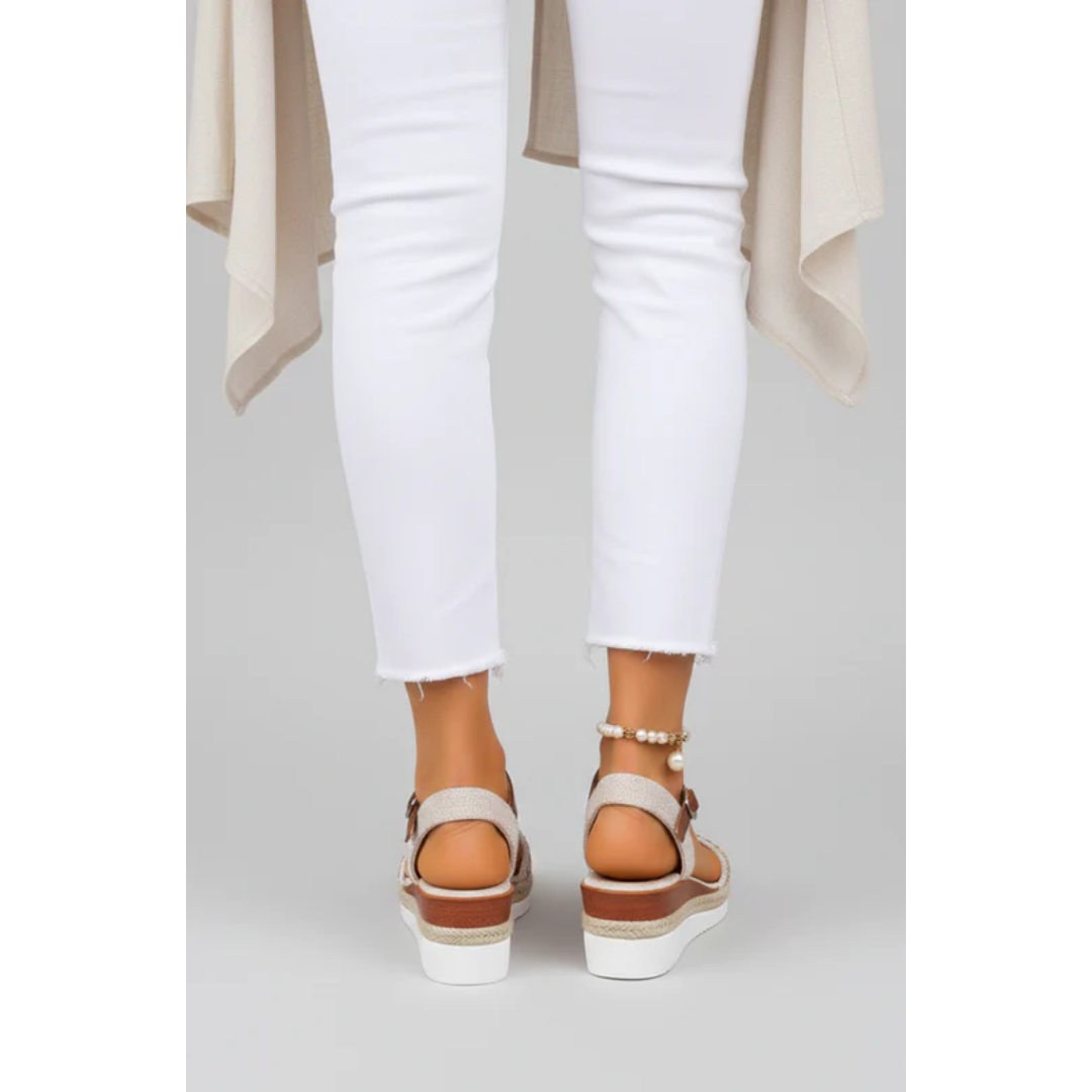 Jette | Damen Sandalen Für Abend Mit Riemen