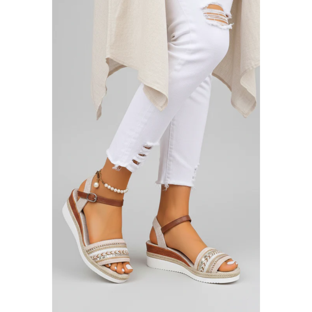 Jette | Damen Sandalen Für Abend Mit Riemen