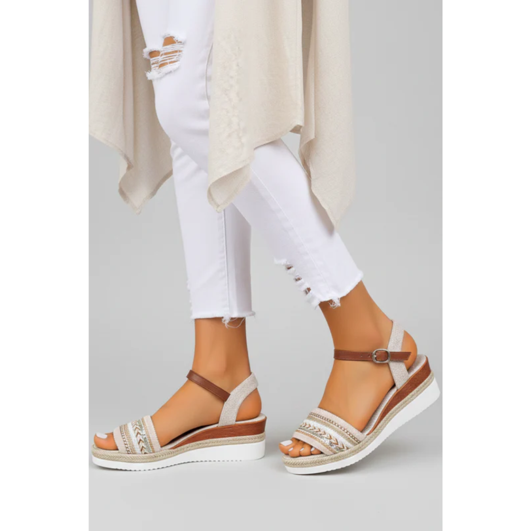 Jette | Damen Sandalen Für Abend Mit Riemen