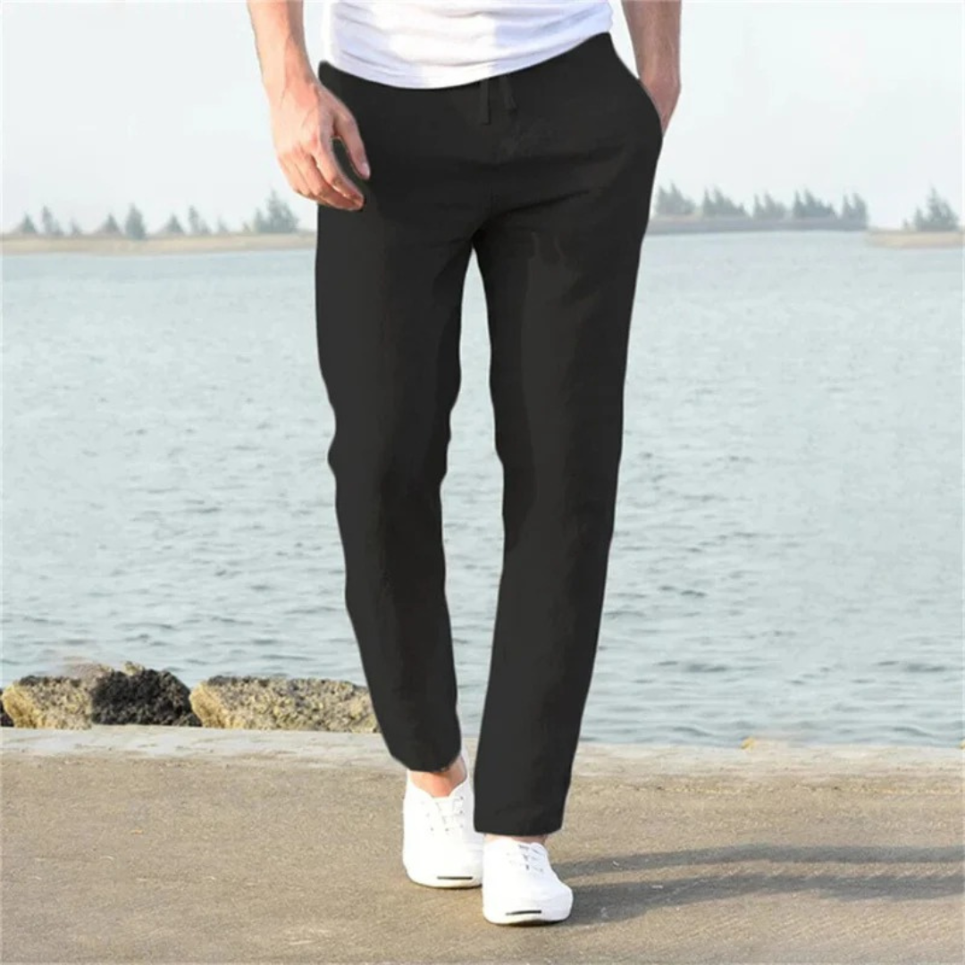 Jorg | Herren Leichte Leinenhose Für Sommer