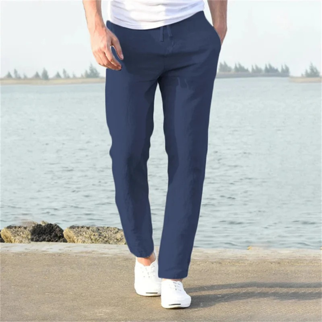 Jorg | Herren Leichte Leinenhose Für Sommer