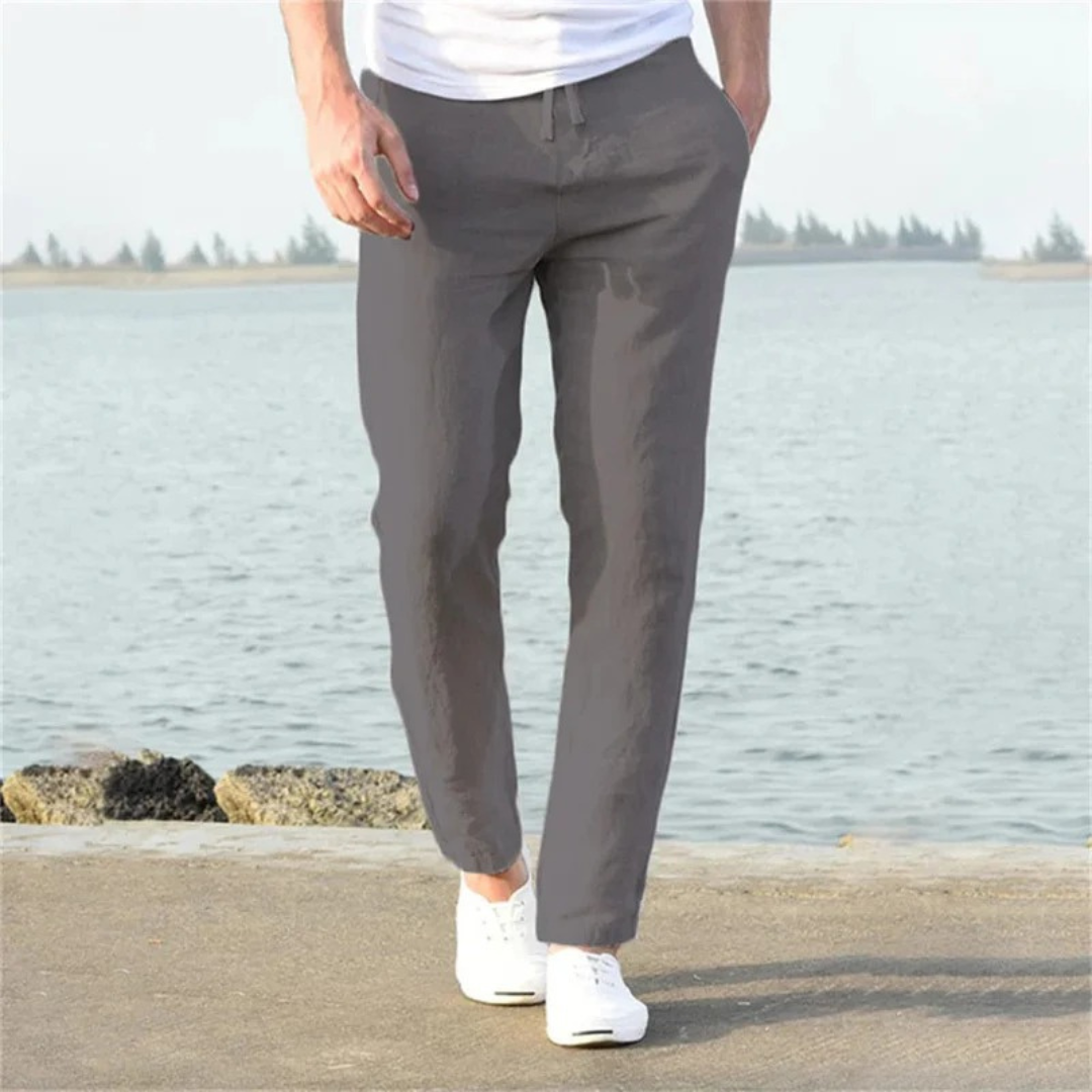 Jorg | Herren Leichte Leinenhose Für Sommer