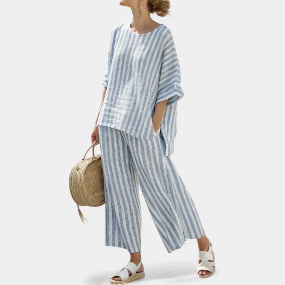 Julia | Damen Zweiteiler Sommer Strand Set